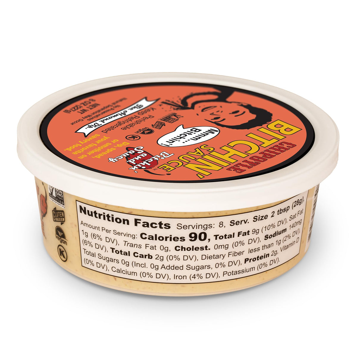 Chipotle Bitchin Sauce, 8oz - The Almond Dip