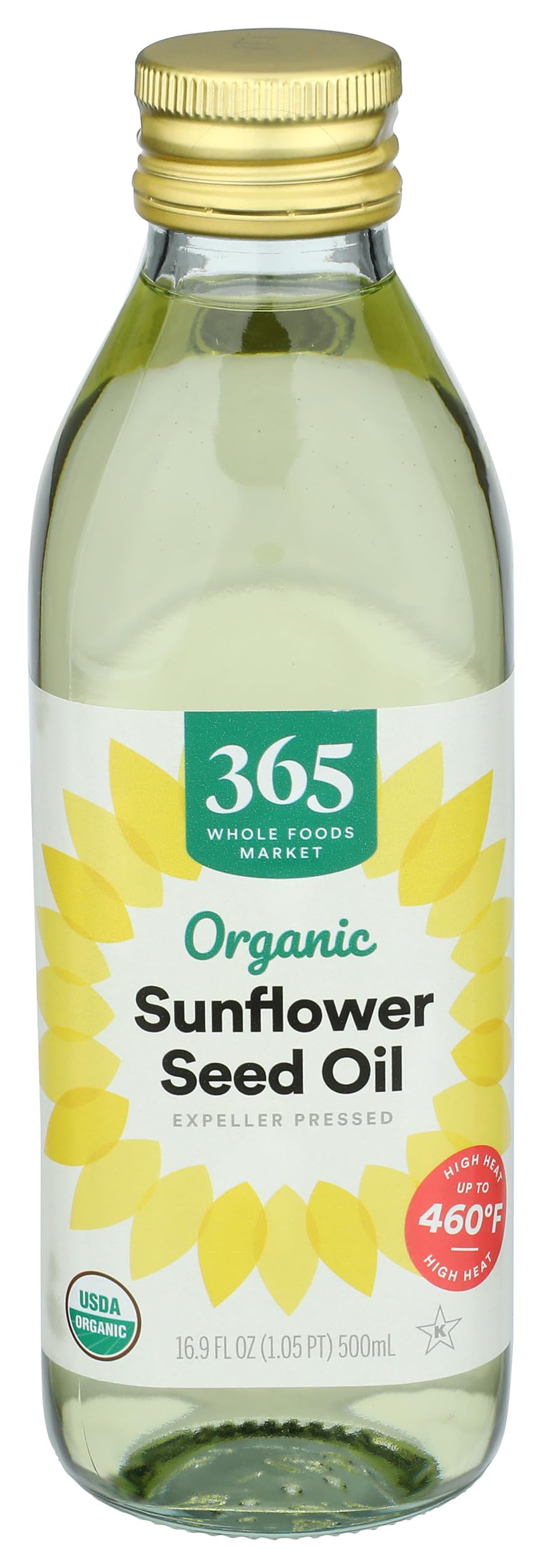 365 By Whole Foods Market, Organic Sunflower Seed Oil, 16.9 Fl Oz