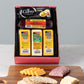 Wisconsin Cheese Company - Classic Wisconsin Cheese & Sausage Holiday Gift Box - 100% Wisconsin Cheddar & Pepper Jack Cheese,  Er And Sausage Gift Box | Perfect For Parties, Charcuterie Boards, And Holiday Gifts