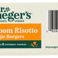 Dr. Praegers, Mushroom Risotto Veggie Burgers, 2.5 Ounce, 4 Count