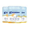 Movemints Clear Aligner Mints - Patented Aligner Seating Mints - Edible Alternative To Aligner Chewies - Xylitol Mints For Dry Mouth - Orange (3 Pack)