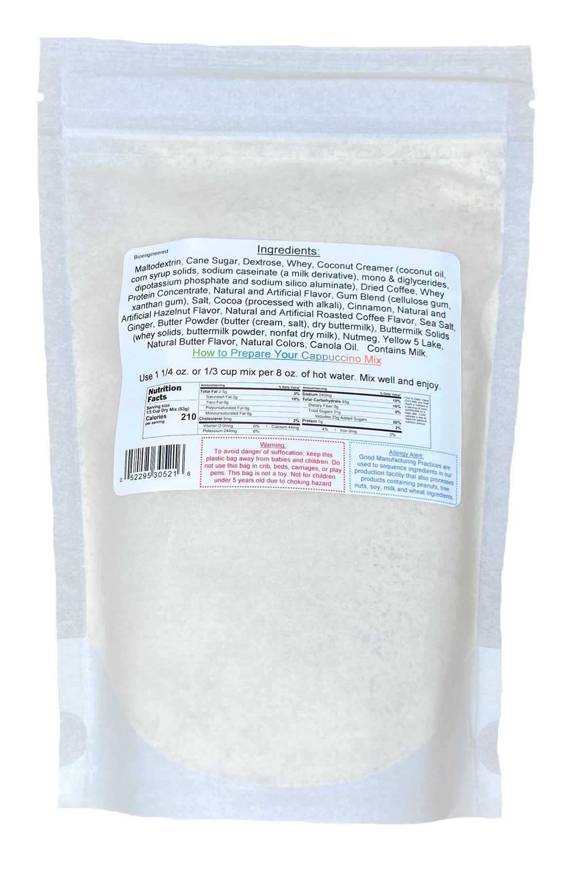 Yankeetraders, Pumpkin Spice Cappuccino Mix, 1 Pound