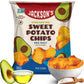Jacksons Sweet Potato Kettle Chips, Sea Salt, Vegan, Gluten Free, 1.5 Ounce (Pack of 18)