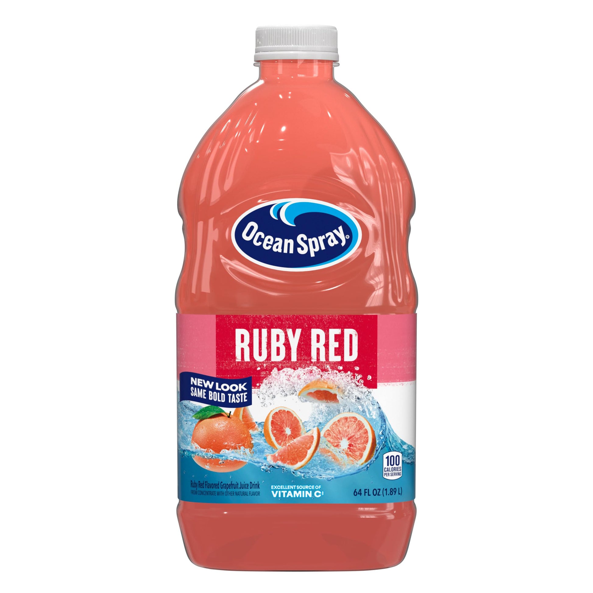 Ocean Spray Ruby Red Grapefruit Juice Drink  64 Fl Oz Bottle