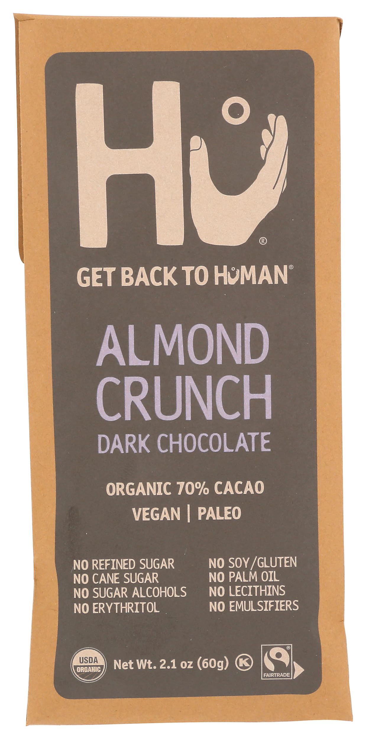Hu Bar Choc Almond Crunch 2.1 OZ