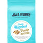 Java Works Coffee - Vanilla Hazelnut Flavored Coffee | 12 ounces | Medium Roast | Whole Bean | No Sugar Added