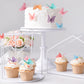 48 Pcs Edible Butterfly Cake Toppers Wafer Paper Butterfly Cupcake Toppers Edible Butterflies Decorations For Happy Birthday Wed