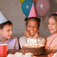 CRAVEBOX Birthday Care Package - 50 Count Assortment of Candy, Toys, Snacks, Cookies, and Chips for Party and College Kids Teens