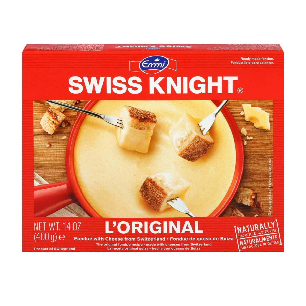 Swiss Knight Cheese Fondue, 14 oz - 6pk