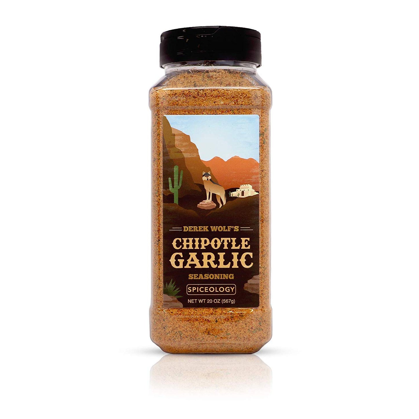 Spiceology & Derek Wolf - Chipotle Garlic Seasoning - Southwest Barbeque Rubs, Seasonings and Spice Blends - Use On: Pork, Wings