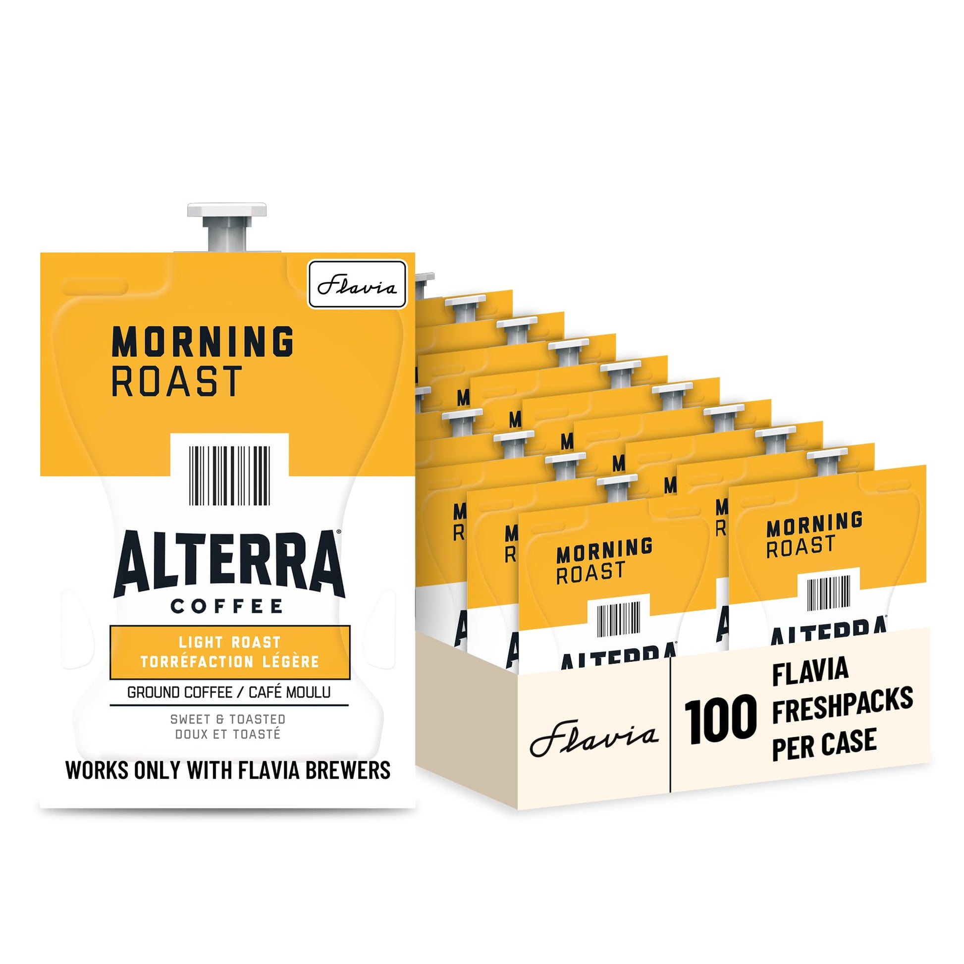 Flavia Alterra Morning Roast Freshpacks, Light Roast, 100 Count