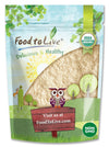 Food to Live Organic Green Pea Flour, 2.5 Pounds - Non-GMO, Finely Ground, Pure, Raw, Keto, Nutritious Vegan Powder in Bulk. Goo