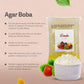 Fanale Agar Crystal Tapioca Boba Jelly Ball For Milk Tea Coffee Shaved Ice Topping (4.4 Lbs X 6 Bags/Case)