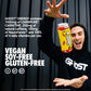 GHOST Energy Drink - 12-Pack  Sour Patch Kids Redberry  16oz - Energy & Focus & No Artificial Colors - 200mg of Natural Caffeine  L-Carnitine & Taurine - Gluten-Free & Vegan
