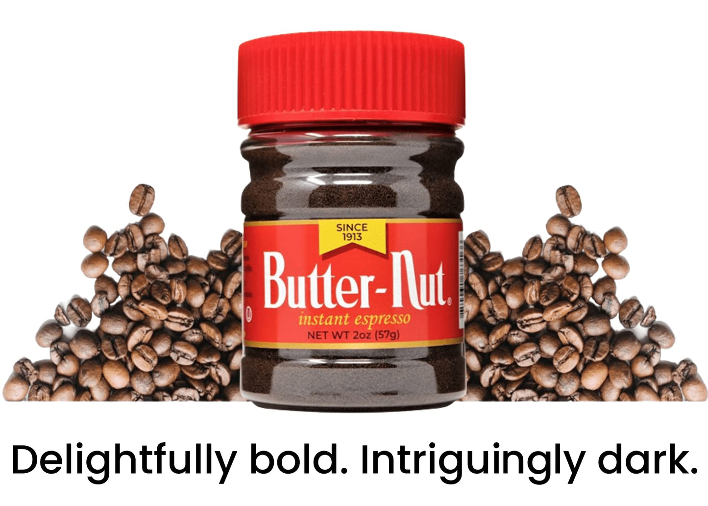 Butter-Nut Instant Espresso Coffee, 2 Ounce