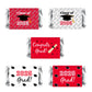 60 New Graduation Cap Party Class Of 2025 Miniatures Candy Bar Wrapper, Mini Candy Chocolate Bar Stickers, Labels, Candy Not Inc