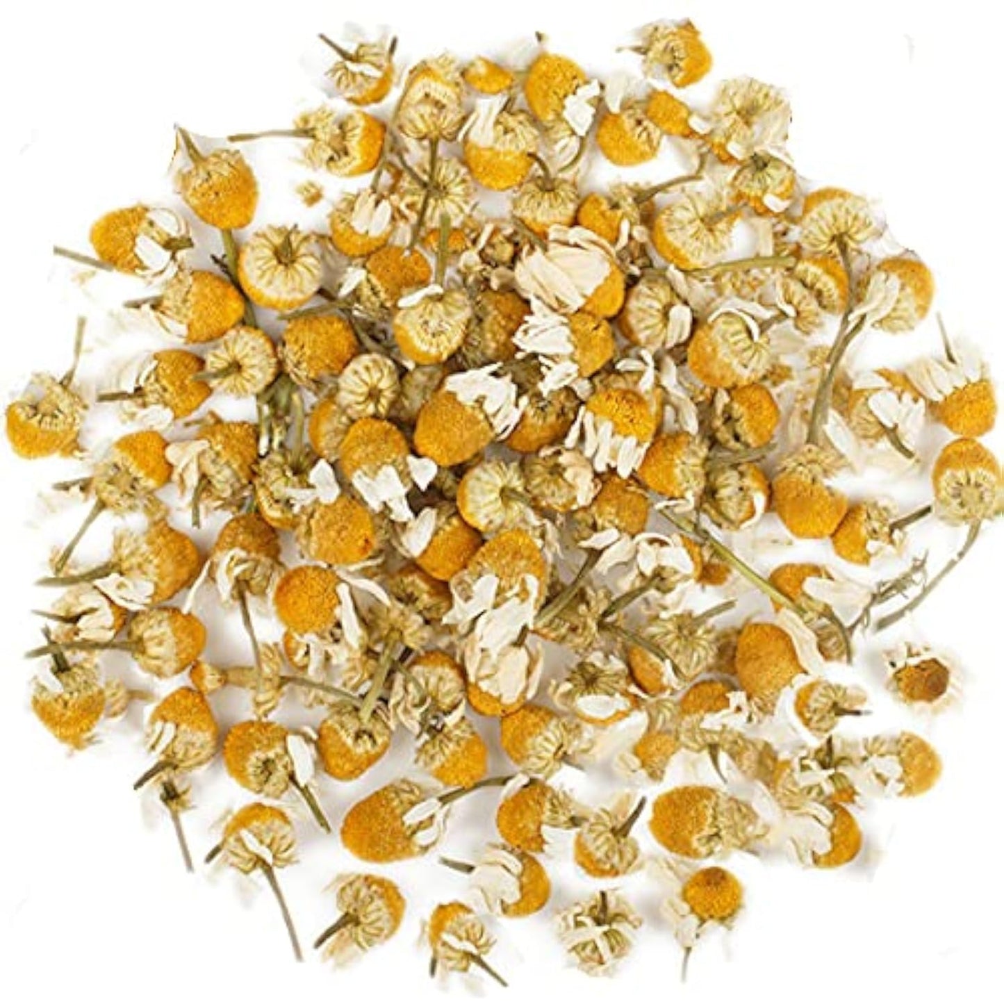 Organic Chamomile Flowers - 1 lb (16oz) - Herbal Tea - 100% Certified Organic - Flor de Manzanilla - EarthWise Aromatics