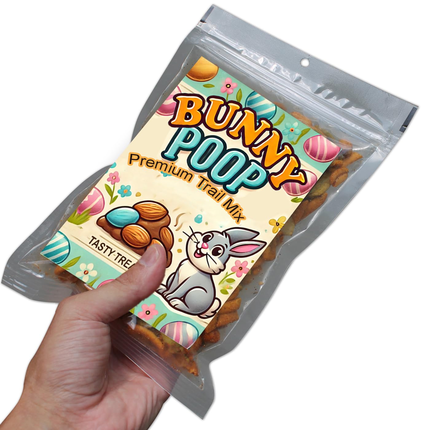 Bunny Poop Trail Mix - A Hilariously Tasty Easter Treat - Healthy Snacks for Basket Stuffers - Funny Gift Ideas for Friends