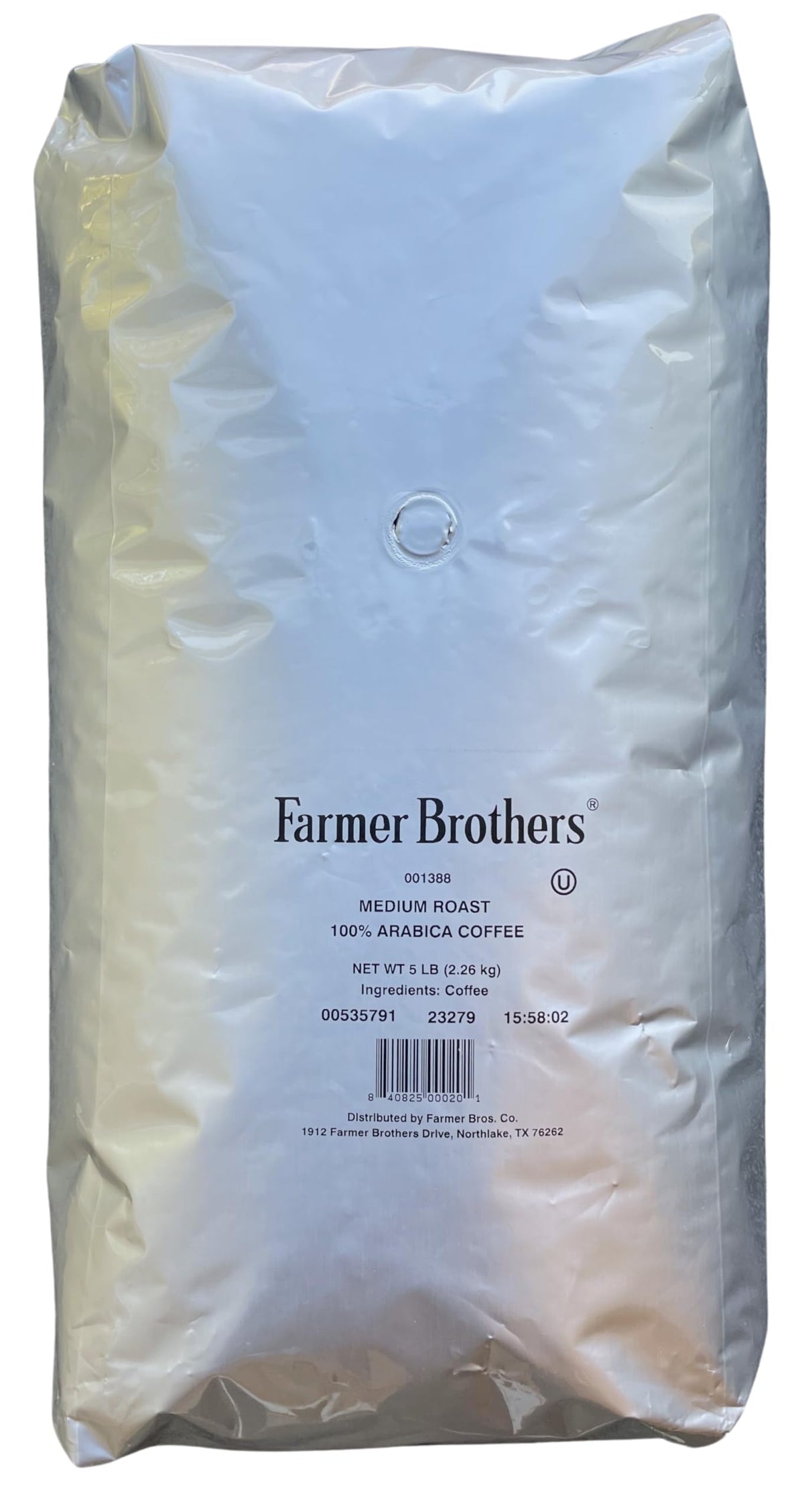 Farmer Brothers Premium Blend 100% Arabica Whole Bean Coffee - 5 Lb. Bag
