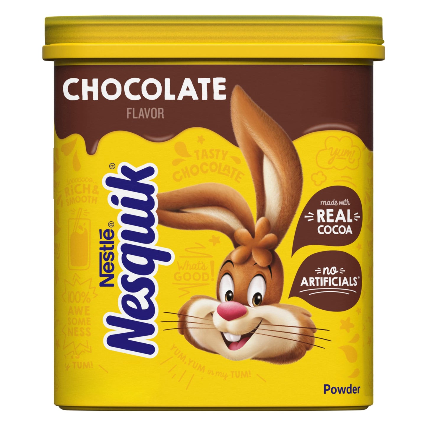 Nesquik Medium Chocolate Powder Drink Mix, 20.1 Oz (Pack Of 12)