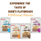 Suzies Spelt Multi-seed Flatbread Crackers| Pack of 12 | Low-Fat & Vegan, Kosher, Whoelgrain | Healthy Snack Option | 4.6 oz ea