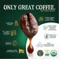 The Bean Organic Coffee Company Water Processed Decaf South America Blend, Medium Roast, Ground Coffee, 16-Ounce Bags (Pack Of 2