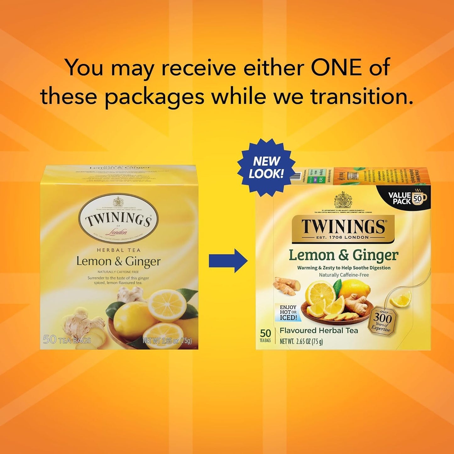 Lemon & Ginger Herbal Tea