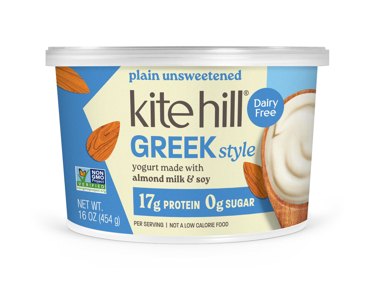 Kite Hill Plain Unsweetened Greek Syle Yogurt, 16 OZ