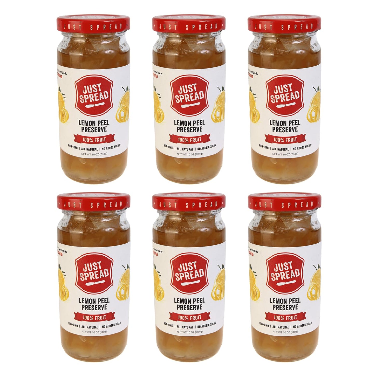Preserve 100Pct Lmon Peel (Pack Of 6)
