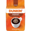 Dunkin Hazelnut Flavored Ground Coffee, 18 Ounce Bag
