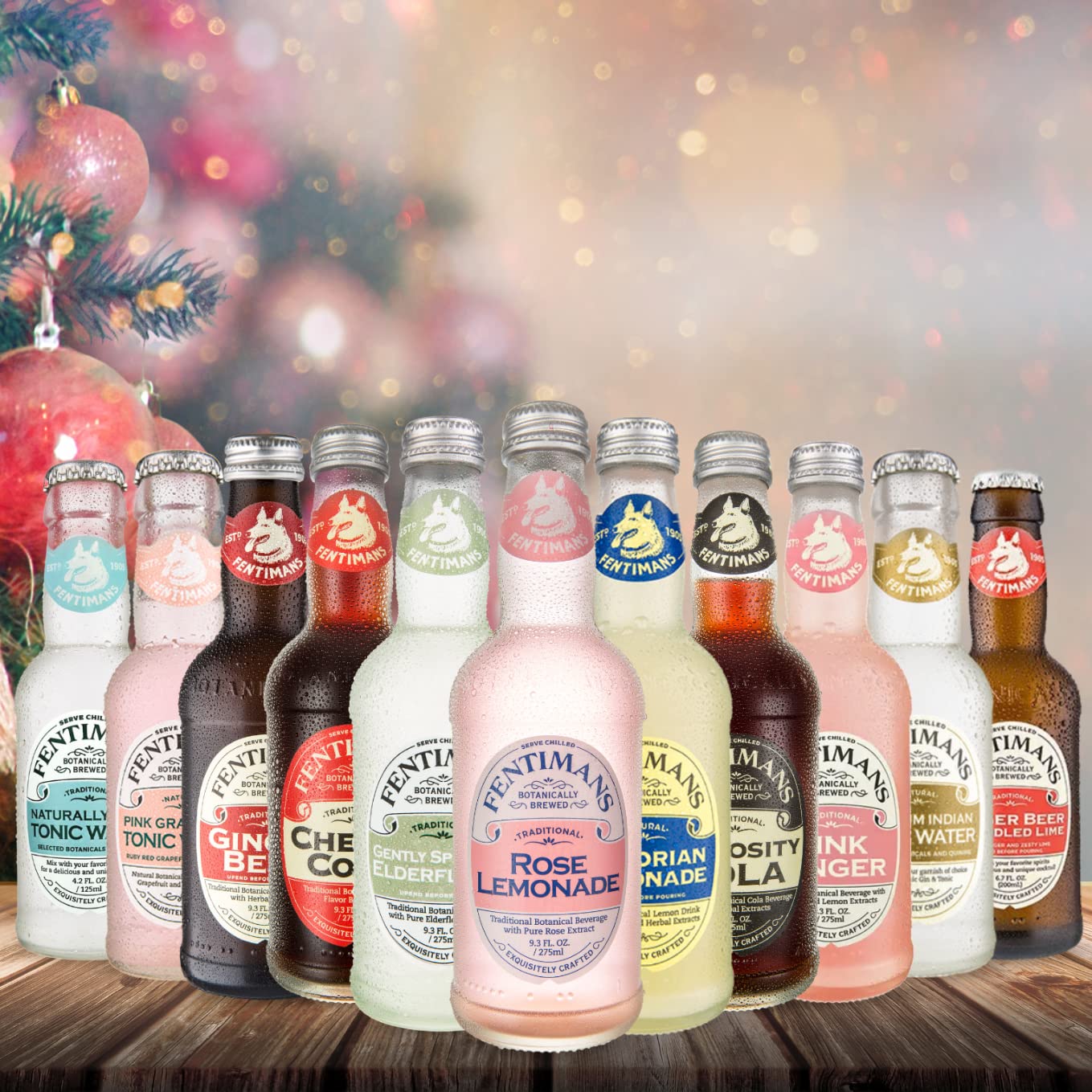 Fentimans Sparkling Cherry Cola - Cherry Soda, Soft Drink, Craft Soda Pop, All Natural Ingredients, No Artificial Colors or Flav