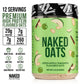 Naked Nutrition Apple Cinnamon Overnight Oats - 20g Protein, Gluten-Free, High Fiber, 30.4 Ounce (Pack of 1)