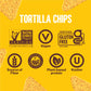 Hippeas Chickpea Tortilla Chips, Rockin Ranch, 1 Ounce (Pack of 18), 3g Protein, 3g Fiber, Vegan, Gluten-Free, Crunchy, Plant Pr