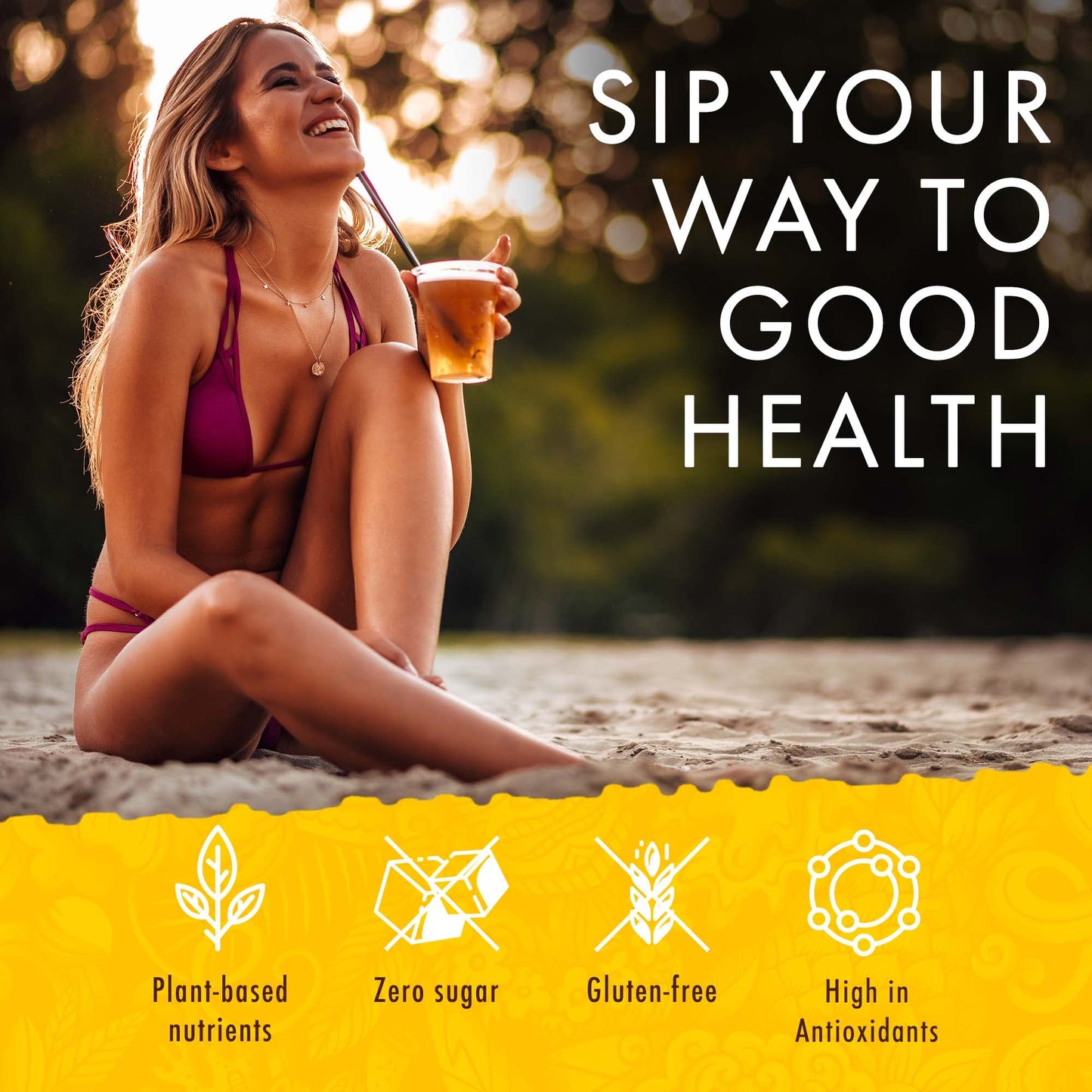 HAWAIIAN NATURAL T·E·A Organic Lemon Chamomile Tea - Caffeine Free Herbal - 60 Tea Bags - Calming, Relaxing for Bedtime