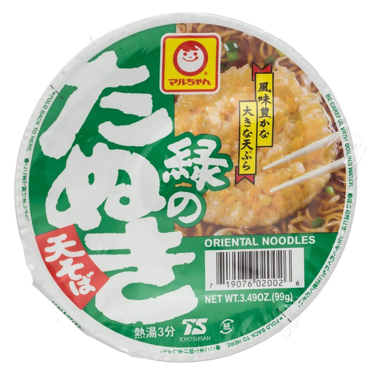 Maruchan Midori Tanuki Soba, 3.49-Ounce Units (Pack Of 12)