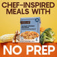 Born Simple Prepared Meals - Ready To Eat Teriyaki Chicken Rice Bowl | 11G Protein | 11 Oz (Pack Of 3)