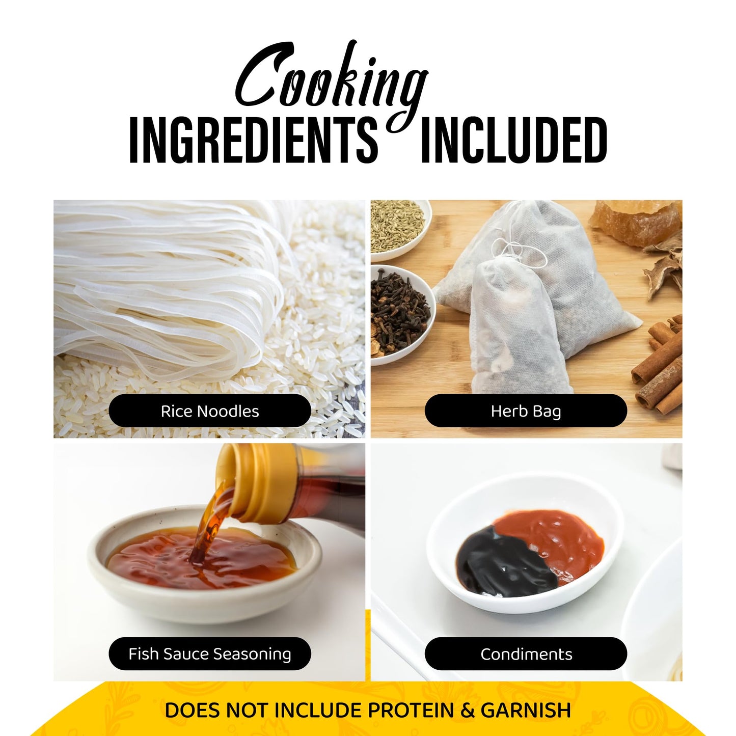 Get Cultured Box Diy Chicken Pho Kit (Ph? G), Make Authentic Vietnamese Pho Broth, Includes Herb Bag, Rice Noodles & Condiments