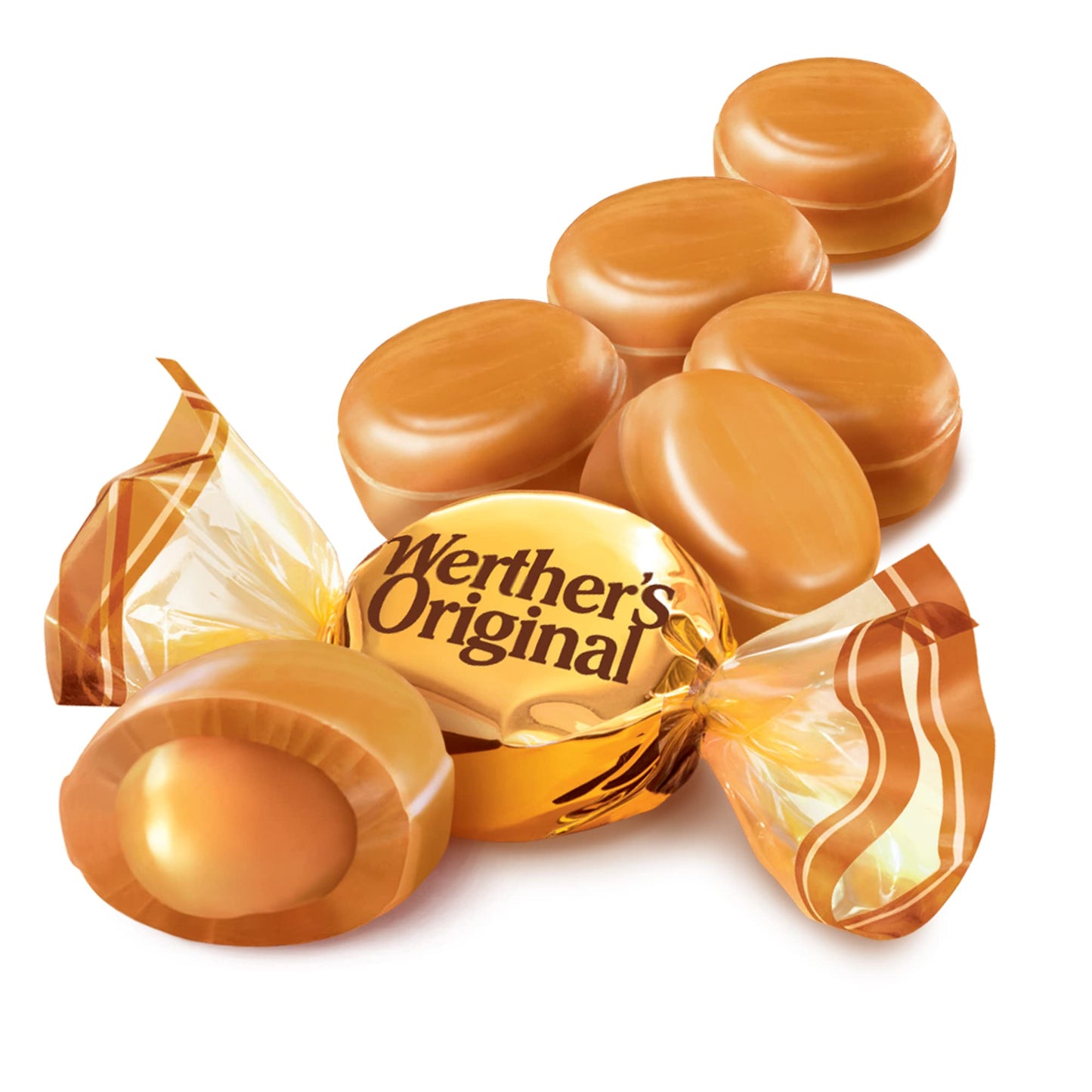 Werther'S Original Creamy Caramel Filled Candy, 12 Oz Bag