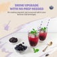 52USA Blueberry Popping Boba (500g)  Popping Pearls for Bubble Tea  Beverages  Sweets  Ice Cream  Shakes  Desserts & Smoothies Topping  1.1 Pound (Pack of 1)