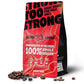 BAZAN COFFEE - Too Strong Robusta Vietnamese Whole Bean Coffee Dark Roast  Single Origin  High Caffeine & Low Acid Coffee  Bold Espresso Coffee Beans for Espresso Lovers  Full Bodied Flavor - 12oz bag