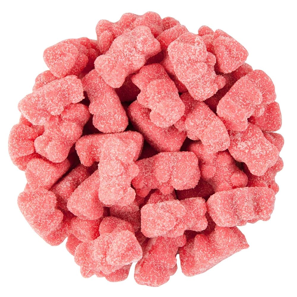 Ny Spice Shop Wacky Watermelon Sour Gummy Bears Bulk - 8 Ounce Gummies Bears Candy - Sour Gummies Fruit Snacks - Chewy Super Candy - Flavor Gummy Candies - Gummi Bear Gift For All Occasions