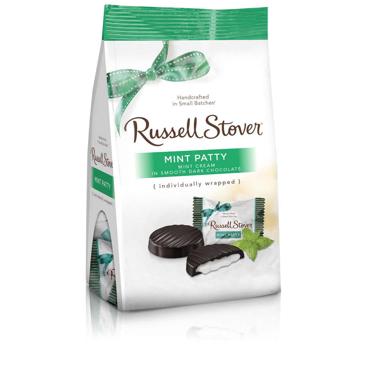 Russell Stover Mint Patty Mini Gusset Bag, 6 Ounce Bag