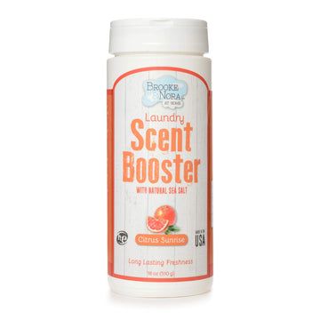 B&N All Natural Brooke & Nora At Home Laundry Scent Booster Made With Natural Sea Salt, Citrus Sunrise, 18 Ounce