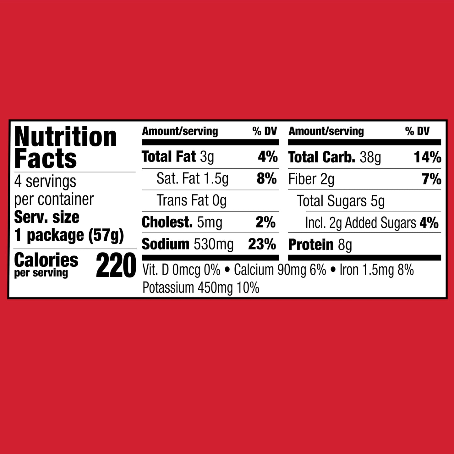 Hamburger Helper Chili Macaroni Microwave Cup, 2 oz, 6 per Case