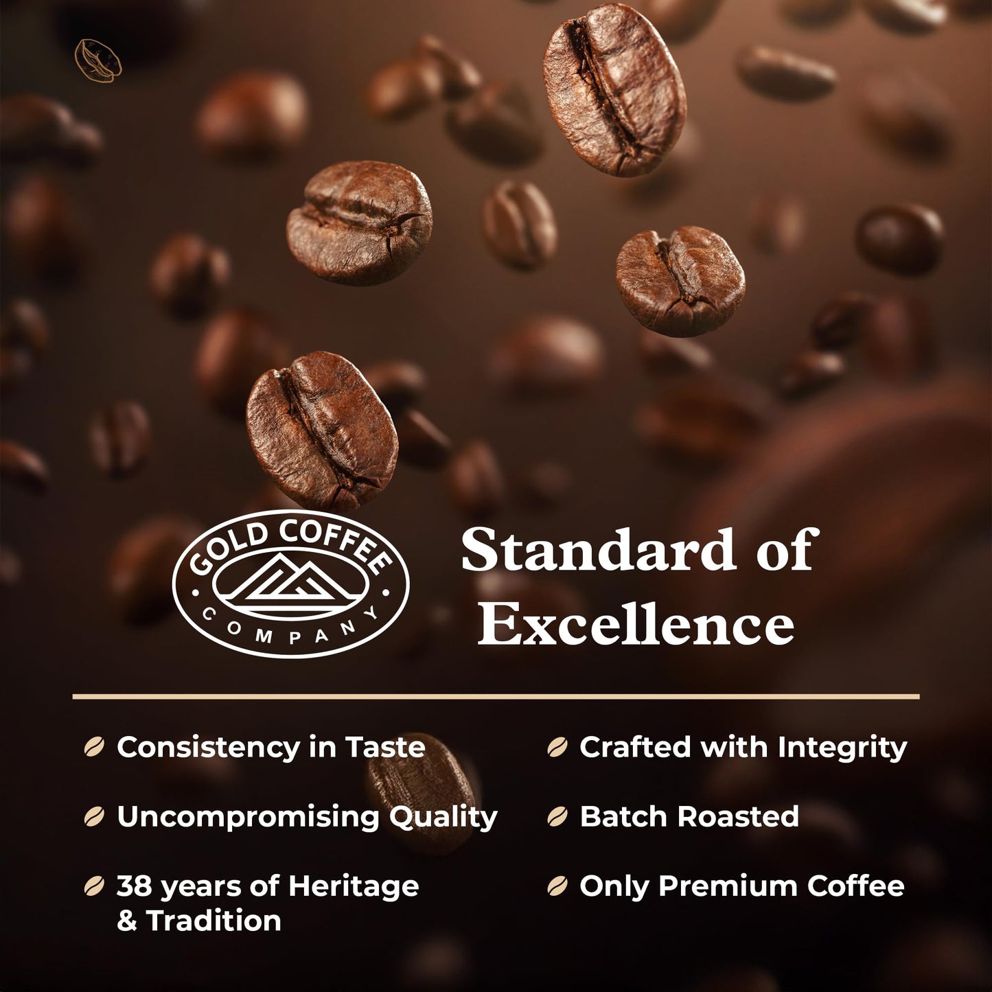 Gold Coffee Kanaloa Blend: Medium Roast Whole Bean Coffee 2lbs (Pack of 1) - Coffee Beans with Smooth  Refreshing  and Deliciously Complex with Milk Chocolate  Floral Honey  and Sweet Lemon Notes