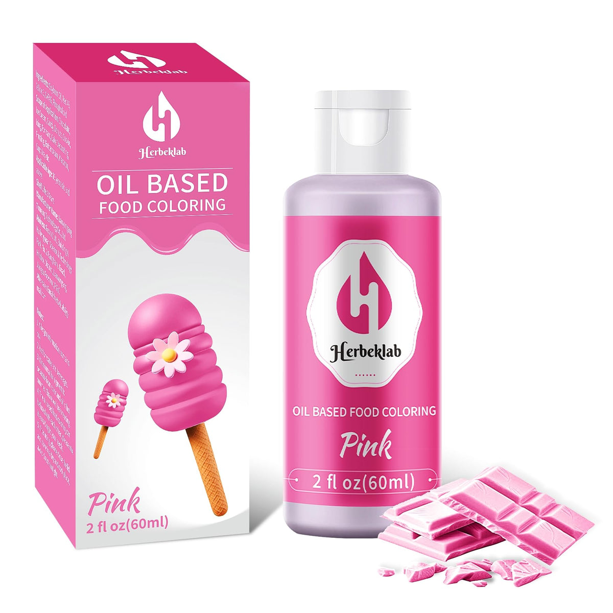 Pink Oil Based Food Coloring For Chocolate 2 Fl Oz Professional Concentrated Pink Oil Food Dye For Melting Chocolate Candy Melts