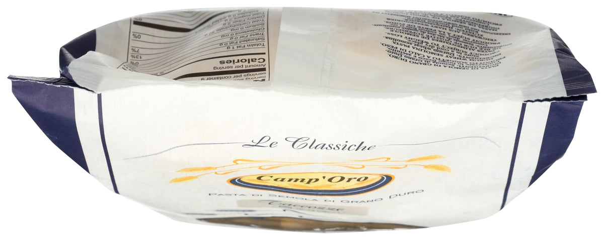 Camp'Oro Taccozze Pasta Pack of 4 - 4.4 Ounce Bags - Authentic Italian Dried Pasta