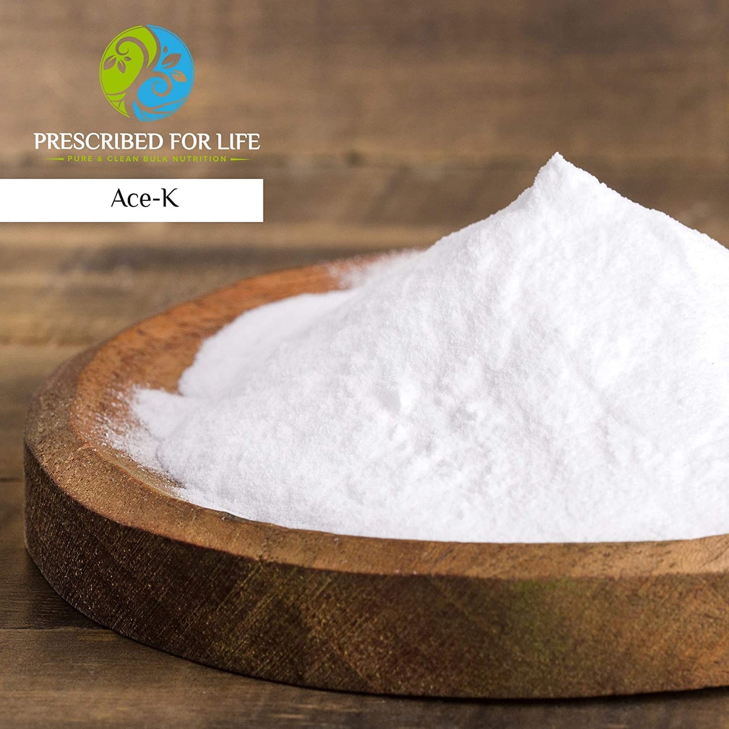 Prescribed For Life Acesulfame Potassium Sweetener, Zero Calorie, Granular, 5kg (11lb)