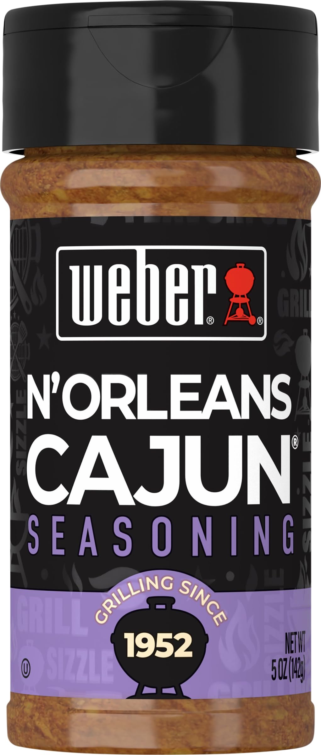 Weber N Orleans Cajun Seasoning, 5 oz (Pack of 6)