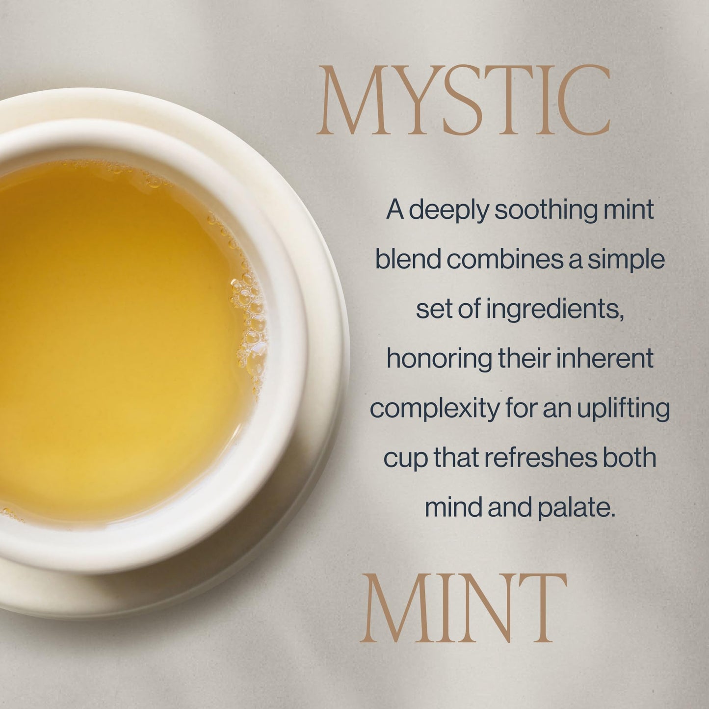 Rishi Tea Mystic Mint Herbal Tea - Organic, Caffeine Free, 16 Ounces, Loose Leaf, 55+ Servings